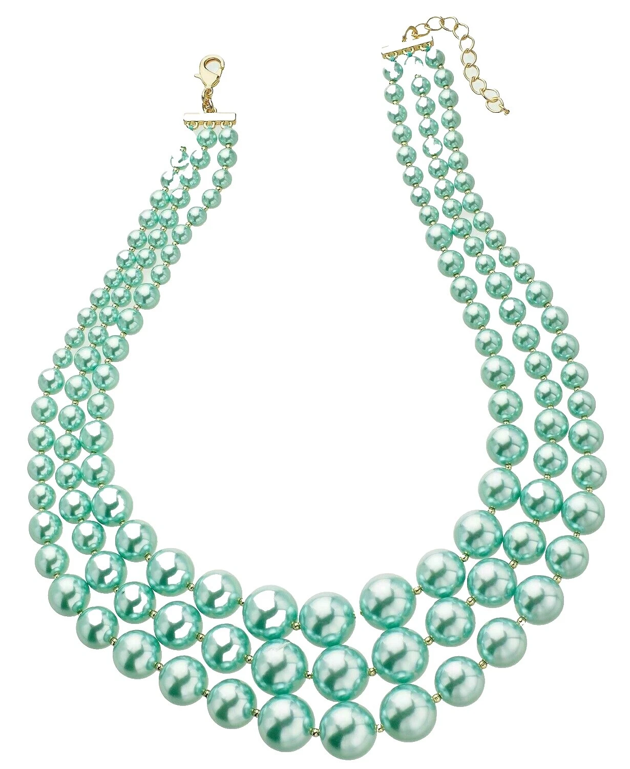 Pearl Faux Leather Beauty Fashion Necklaces & Pendants