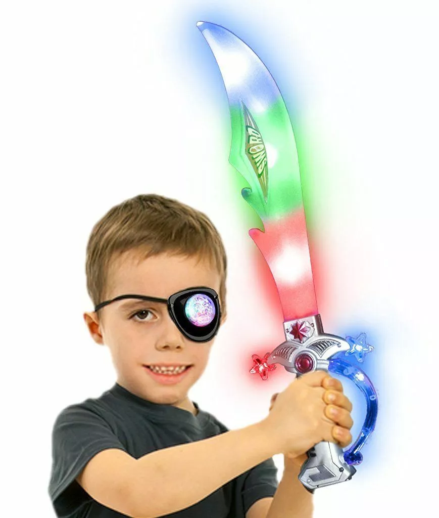 LED Flashing LED Buccaneer Pirate Sword Kids LED Toy - China LED Buccaneer  Sword and Light up Sword price