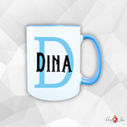 Personalisierte Tasse mit Namen Kaffeetasse Western Retro Weihnachtstasse_0012T