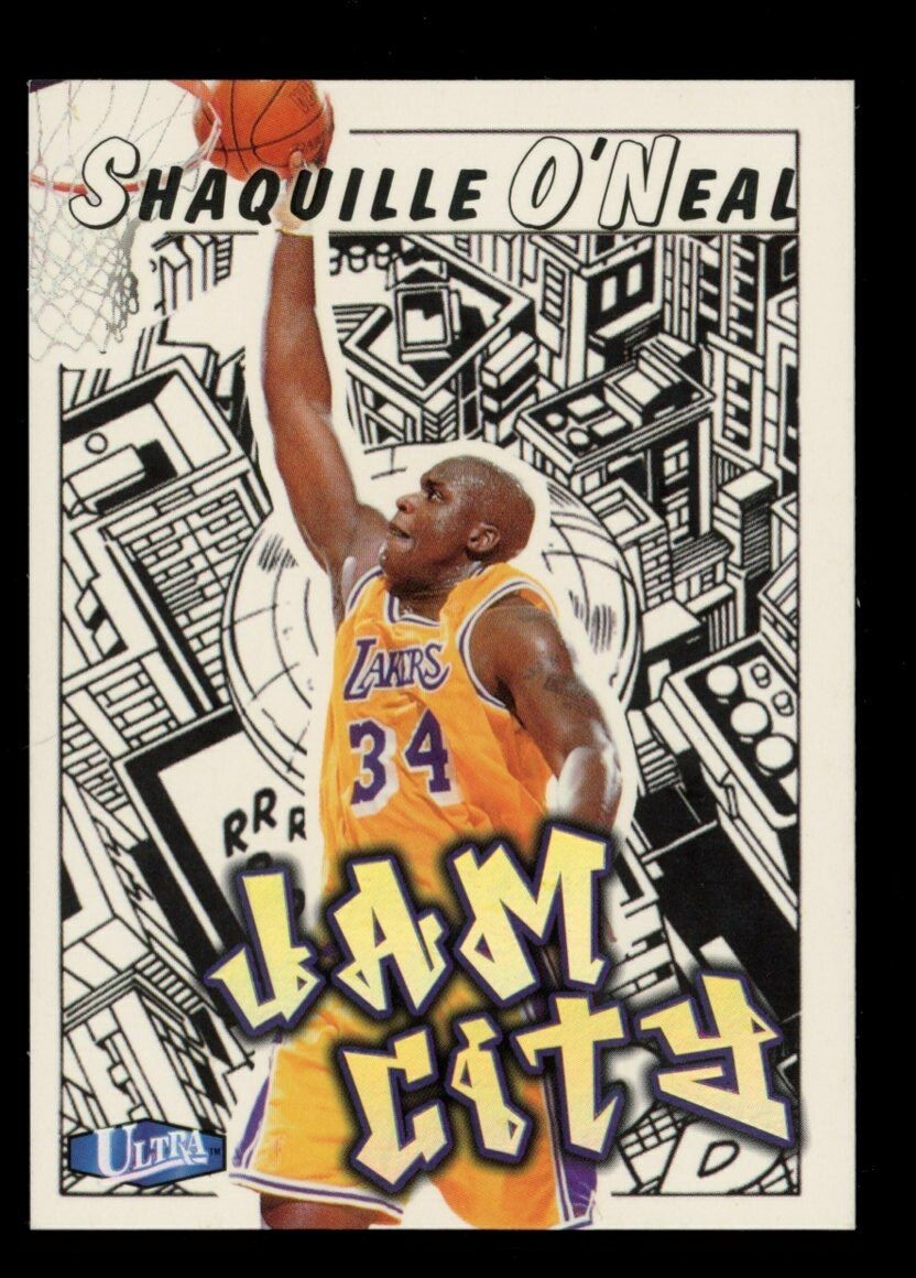 1997-98 Fleer Ultra Jam City #JC8 Shaquille O'Neal - Los Angeles Lakers (HOF)