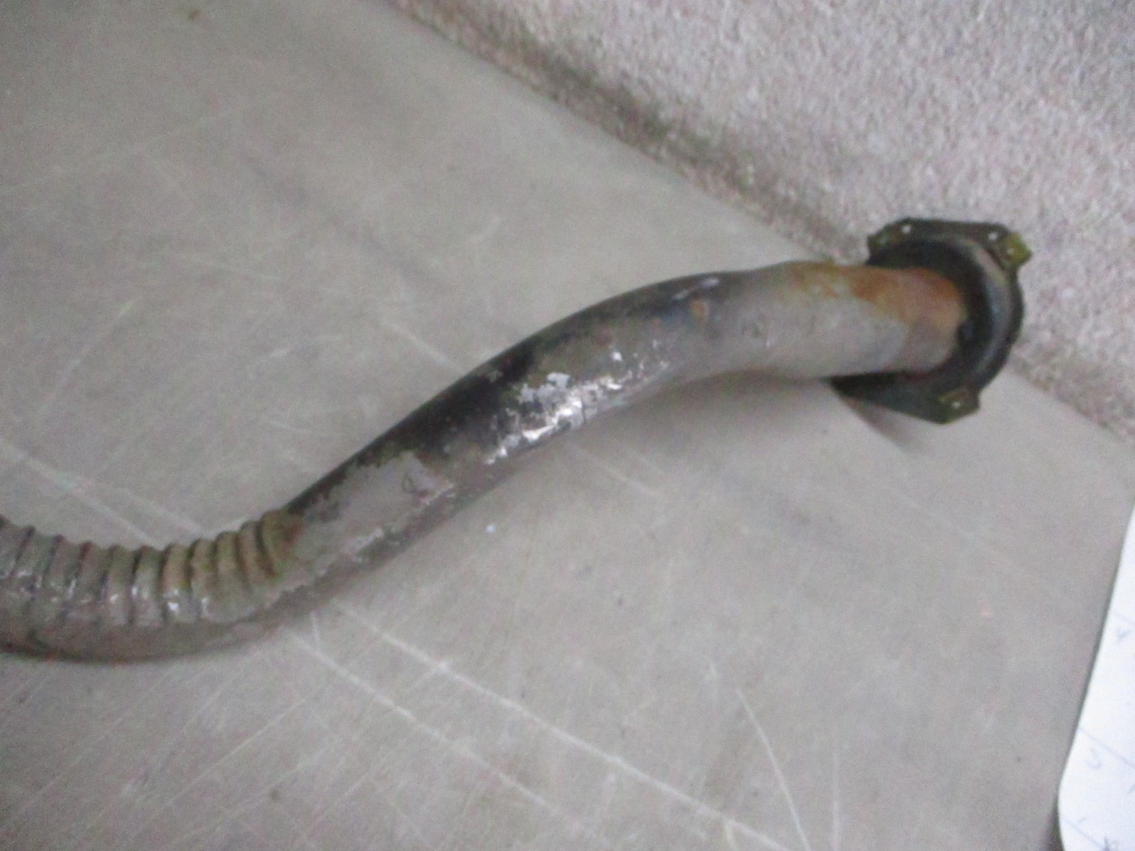 GAS TANK FILLER NECK TUBE 89 90 91 Chrysler Maserati TC 