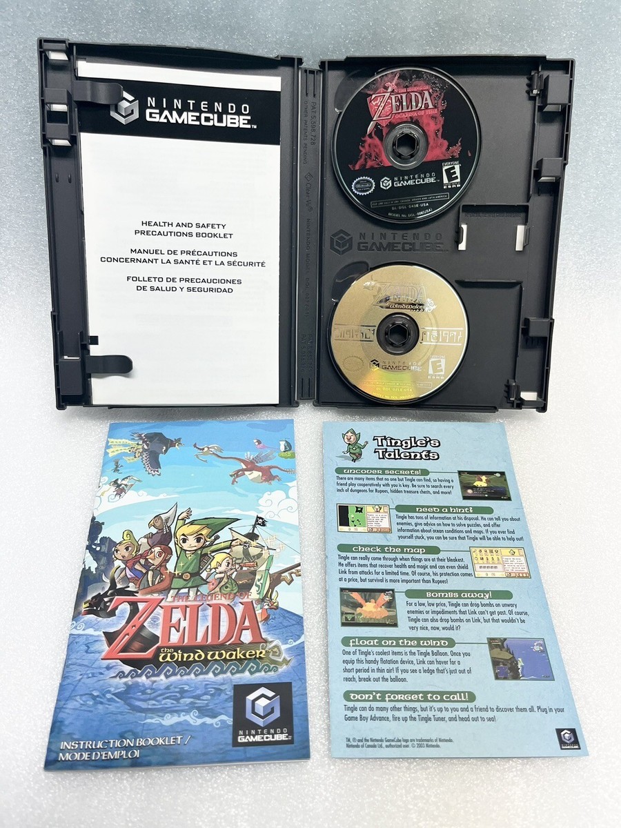 Legend of Zelda Wind Waker + Ocarina of Time / Master Quest