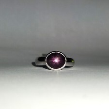 Natural Star Ruby 925 Sterling Silver Ring