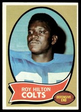 1970 Topps Roy Hilton Baltimore Colts #38
