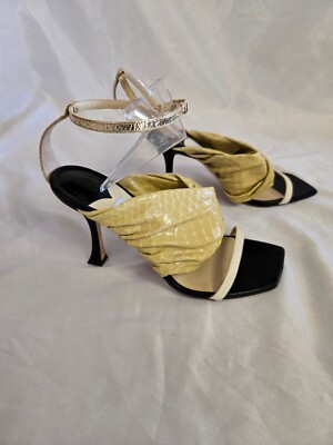 Jimmy Choo Sun bleached Gel Snake Print High Heel (36) US 6 | eBay