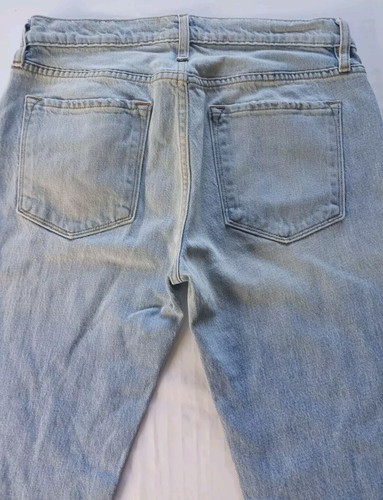 FRAME DENIM L.A MID RISE RELAXED FIT STRAIGHT LEG SAMPLE JEAN SIZE 27. EXC CON - Picture 7 of 11