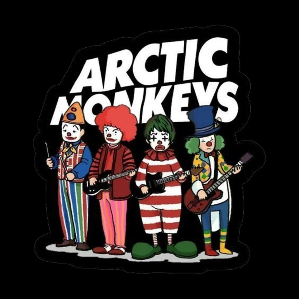 Felpa con cappuccio Arctic Monkeys Rock Music nera -31198 -SW - Immagine 2 di 2