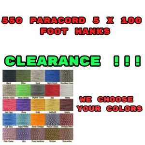 Check out our most popular paracord colors