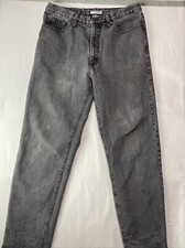 Vintage Guess Jeans Mens 36 Fits 32x33 Pants Georges Marciano Black Made in USA