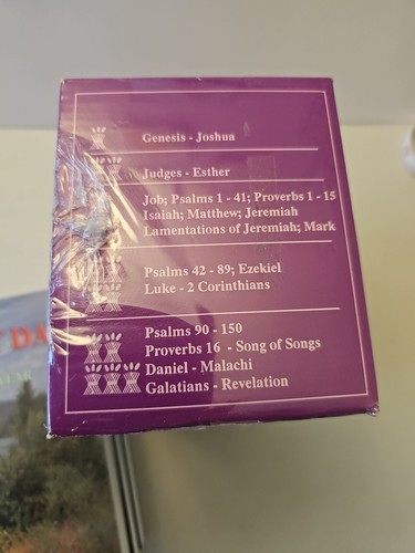 "Day by Day" set of 5 Volumes Yearly Bible Reading- Each Day Has a Devotional - Picture 3 of 23
