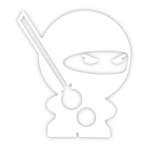 Shinobi Ninja 3" Vinyl Decal Car Window Sticker Bumper Japan Warrior - Picture 2 of 26