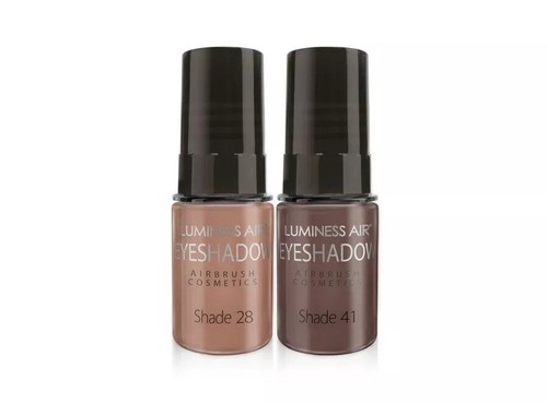 NEW LUMINESS AIRBRUSH MAKEUP EYESHADOW ORE DUO SHADE 28 + 41 ES28 ES41 .25 OZ EA - Picture 2 of 2