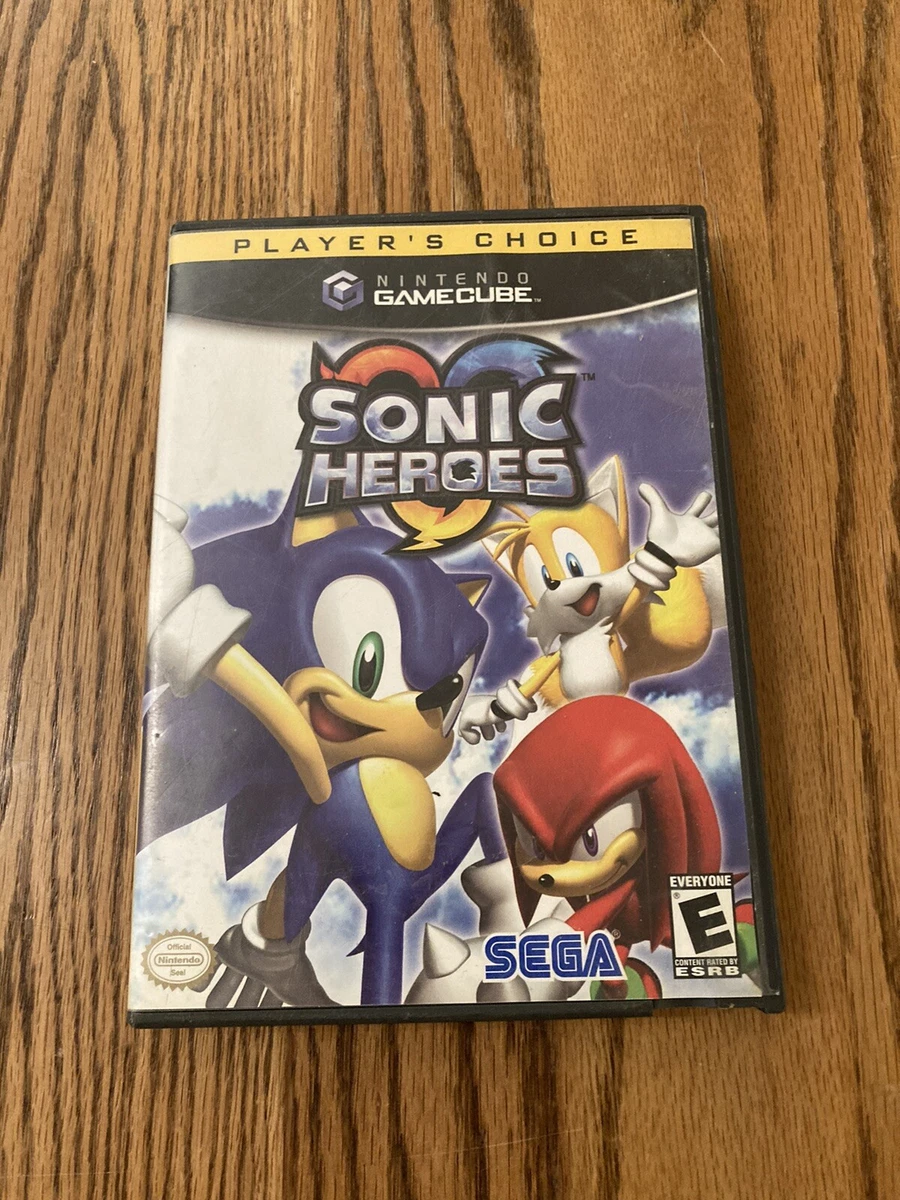 Sonic Heroes - Nintendo GameCube - Tested, Working, Complete, NICE DISC! 696554821958