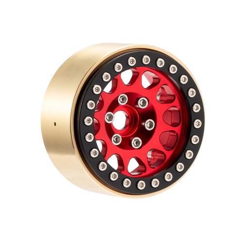 Anillos de rueda de latón Beadlock de 1,9" para 1/10 Axial SCX10 II TRX4 D90 - Imagen 14 de 24