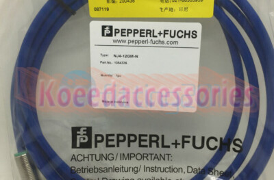Détecteur De Proximité PEPPERL+FUCHS NJ4-12GK-N Neuf - Capteur Industriel