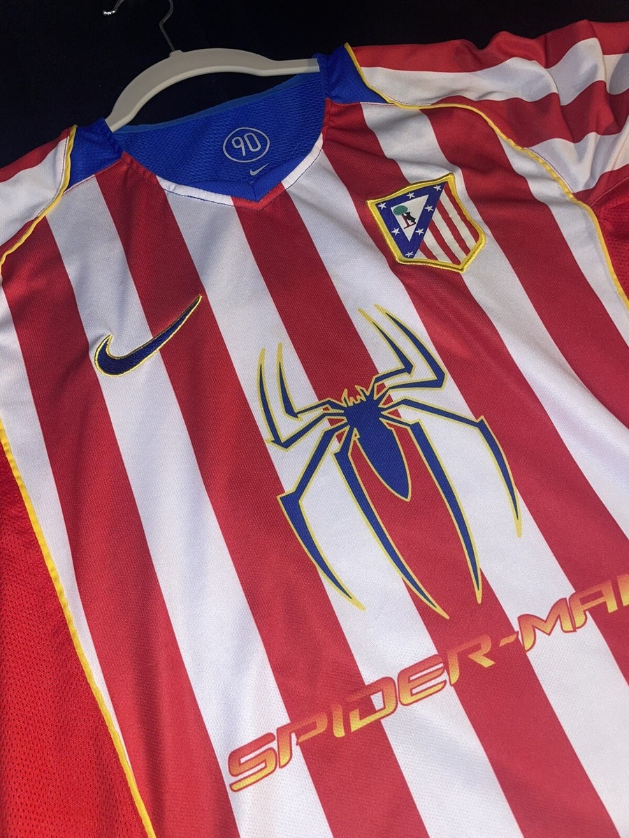 atletico madrid jersey large Spider-Man | eBay