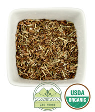 Organic Hyssop Herb, c/s Hyssopus officinalis 