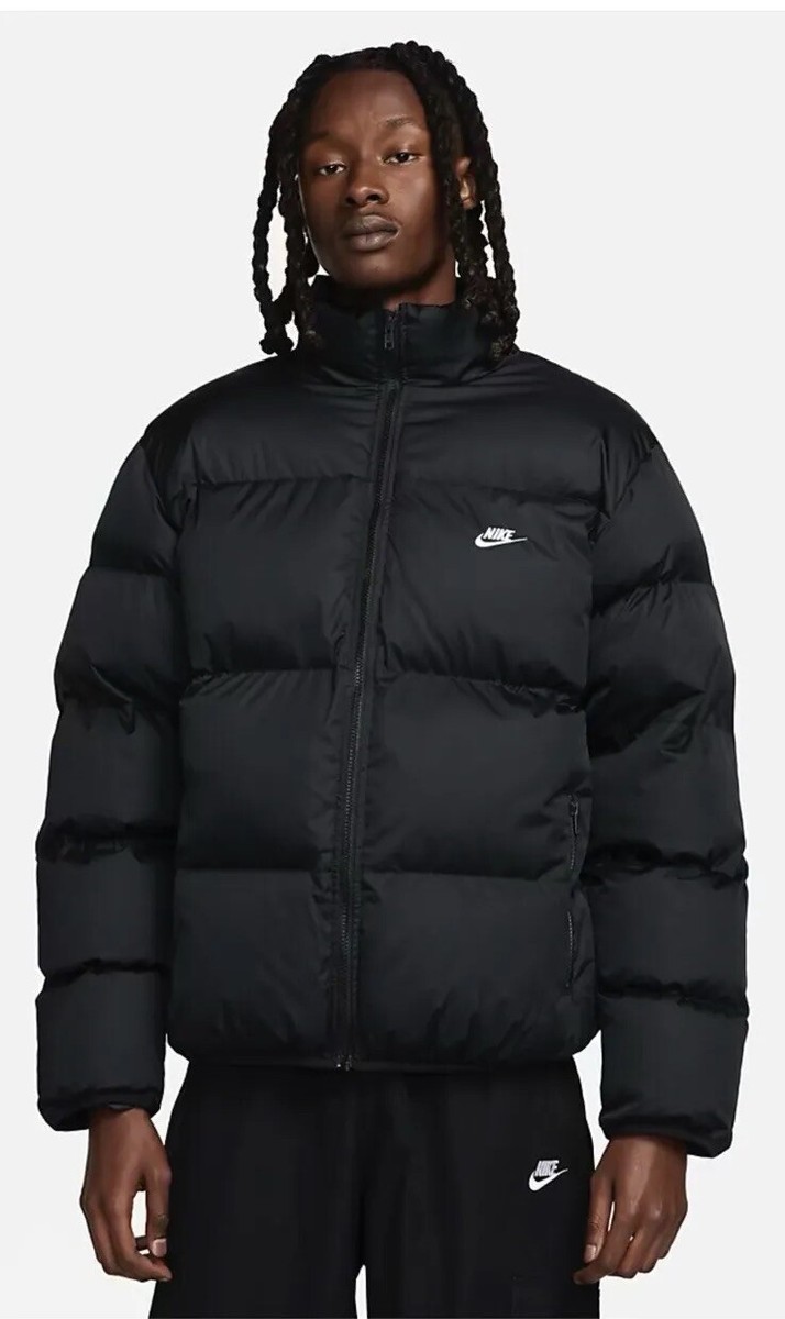 Nike Sportswear Club Puffer Jacket Size XXL Men's Black FB7368 010