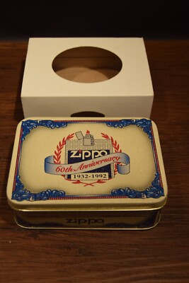 Zippo 60th Anniversary Lighter 1932-1992 mint unfired | eBay