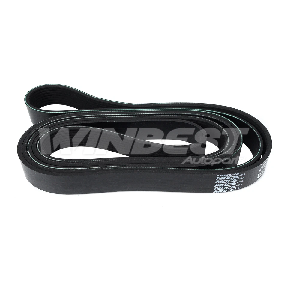 Cinturón Serpentine para 02-04 Mercedes-Benz C32 SLK32 AMG 05-06 Crossfire 8PK2910 Foto 4 de 4