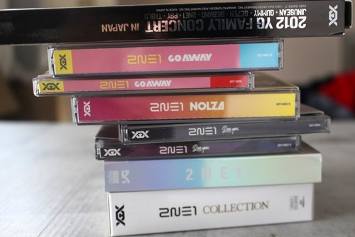 SET x8 2NE1 Japan CD DVD Collection BEST NOLZA NOLZA Go away NO PHOTOCARD - Picture 5 of 13