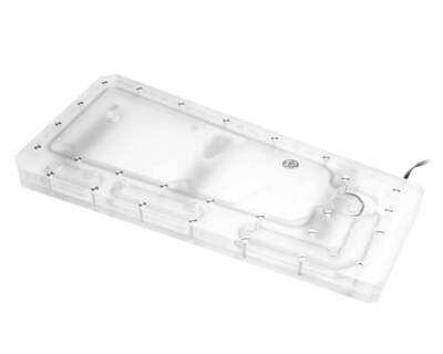 Bykski Distro Plate For InWin TOU2.0 - PMMA w/ 5v Addressable RGB (RBW) (RGV-...