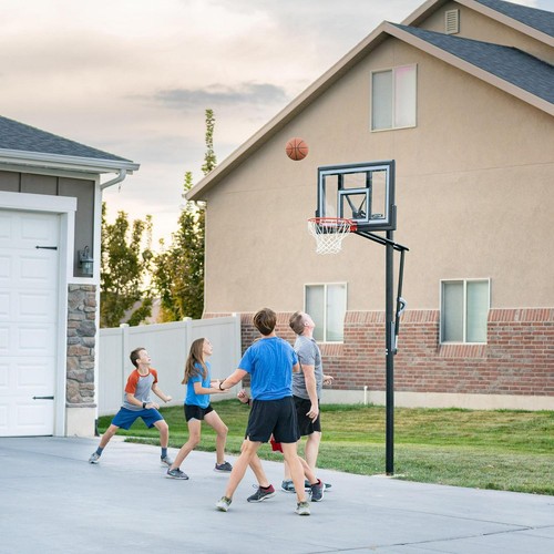 Lifetime Adjustable Inground Basketball Hoop, 50 inch Polycarbonate