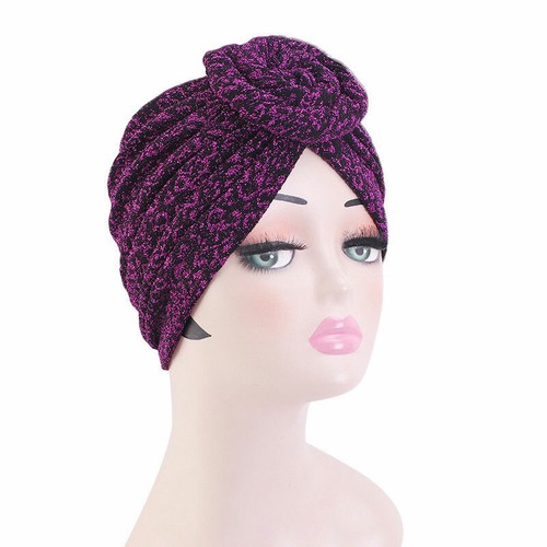 Fashion Men's Women's Soft Elastic Indian Turban Winter Hat Head Band ❥ - Picture 49 of 49