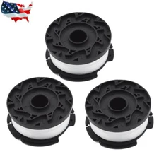 3-Pack 30ft 0 .065"  For BLACK+DECKER Replacement AF-100-3ZP Trimmer Spool