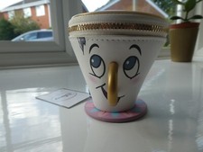 Disney Primark Beauty & The Beast Tagged Cute Chip Cup Tagged 3D Coin Purse