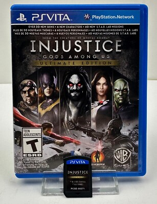 Injustice: Gods Among Us - Ultimate Edition (PlayStation Vita, 2013)