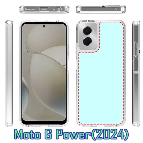 Plastic+Gel Case Cover&Tempered glass For Moto G Power 5G 2024 2023 2022-THM - Picture 8 of 51
