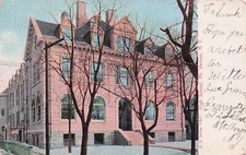Postcard Vintage (1) NY, Mt Vernon HIgh School 11815 P 6/29/? (#250)