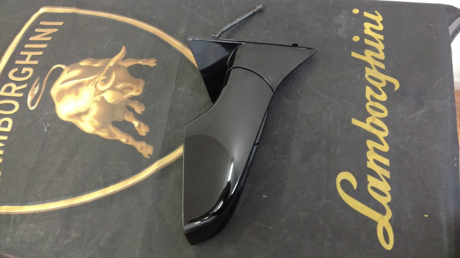 LAMBORGHINI MURCIELAGO LP640 PASSENGER RIGHT SIDE VIEW MIRROR OEM 418857502D