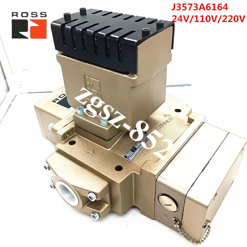 ROSS Clutch Valve J3573A6164 24V/110V/220V Double Solenoid Valve