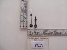 ORIGINAL HANDS FOR GERMAN TABLE CLOCK WITH JU...