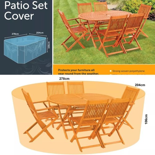 Wasserdicht Outdoor Gartenmöbel Stuhl Tisch Terrasse Grillwagen Luftsprudler Abdeckungen - Bild 25 von 26