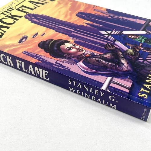 The Black Flame, Stanley Weinbaum 1997 Tachyon Trade Paperback Science Fiction - Foto 5 di 10