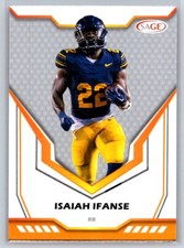 2024 Sage Low Series Football #72 Isaiah Ifanse Silver