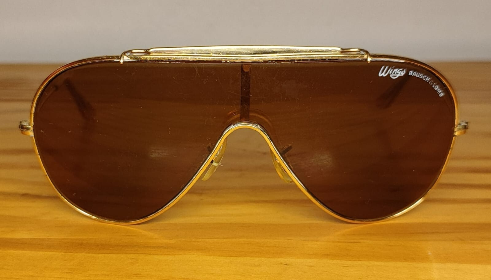 vintage RARE wings ray ban bausch lomb sunglasses aviator