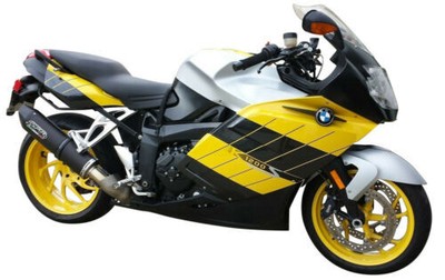 BMW K1200 S - R 2004/08 EXHAUST FURORE NERO SLIP-ON BY GPR EXHAUSTS