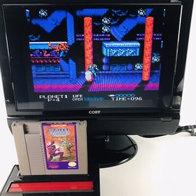 Street Fighter 2010 The Final Fight NES Authentic Tested Cartridge Only TESTED