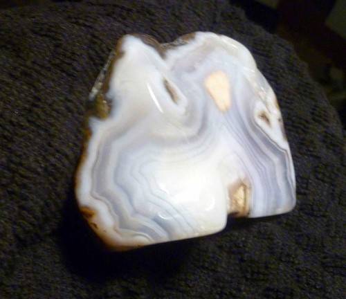 3" Super! White Banded Agate 6oz - Picture 7 of 8