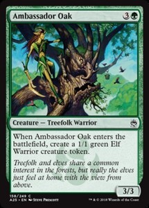 Ambassador Oak x4 - Masters 25 - NM-Mint, English - Masters 25