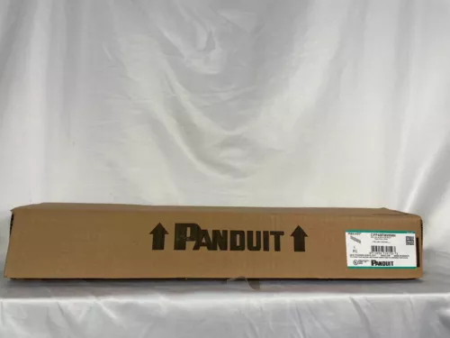 New Panduit CPP48FMWWH MiniCom 48 port Flush mount Patch Panel, White