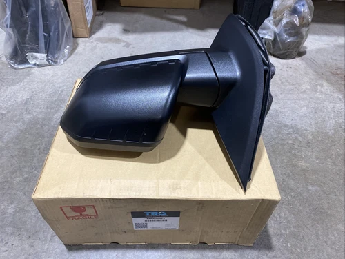 Used, Broken Glass Door Mirror-Power  Black Mirror fits 2015 Ford F-150