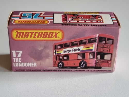 Matchbox No. 17 London Bus – 1979 S. Yorks Rally – Boxed Promo with Decal - Imagen 7 de 11