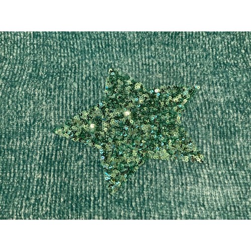 Epic Threads Girl's Chenile Sweater Sequin Star Green with Silver Size XL - Picture 8 of 8