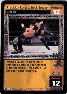 Raw Deal CCG Precision Reverse Neck Breaker - Great American Bash
