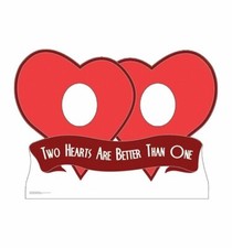 Valentine Hearts Stand In Life-Size Cardboard Cutout Standup Standee